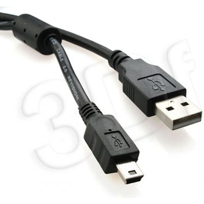 Gembird CCP-USB2-AM5P-1 Kábel USB 2.0 kábel A-mini B 5pin 0.3m