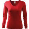 Tričko dámske Malfini Elegance dlhý rukáv - červené, L