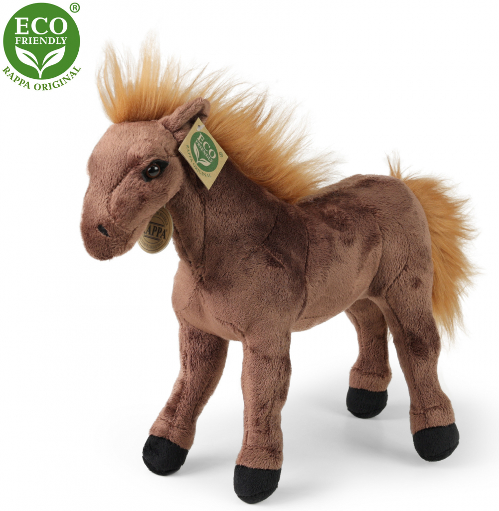 Eco-Friendly kôň hnedý 29 cm