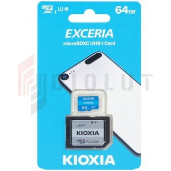 KIOXIA Exceria microSDHC Class 10 64 GB LMEX1L064GG2