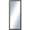 DANTIK - Zrkadlo v rámu, rozmer s rámom 50x120 cm z lišty Ferrosa grafit (3141)