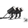 PHILIPS Lily Venkovní bodové světlo, Hue White and color ambiance, 230V, 3x8W integr.LED, Chrom matný
