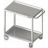 Vozík dvoupolicový 1000x500x850 mm | STALGAST, 982005100 inox