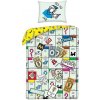 Halantex Obliečky Monopoly Go v látkovom vaku Bavlna 140x200 70x90