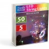 Vianočná LED sveteľná reťaz - 5 m - 50 LED - multicolor - 3 x AA