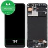 LCD displej + Dotykové sklo Samsung Galaxy A30s A307F Prism Crush Black Aftermarket