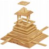 EscapeWelt 3D drevená mechanická skladačka hlavolamu Pyramída