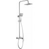 Deante Boro sprchová súprava nástenná s dažďovou sprchou chrómová NER_04PM