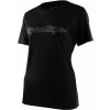 Troy Lee Designs TLD Signature, dámske tričko s krátkym rukávom - Black Veľkosť: L