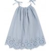 Dievčenské šaty Konges Sløjd mini oversize modrá