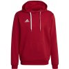 Pánska mikina adidas Entrada 22 Hoody červená