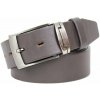 Penny Belts Pánsky kožený opasok 234-PR09 sivý