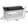 BOSCH S3 90 Ah Autobatéria 12V , 720 A ,0 092 S30 130