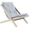 Karup Design deckchair BOOGIE - lehátko (skladacie) 65x88x75 cm beach blue neošetřené (bez oleja, bez laku)