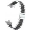 eses Kovový remienok pre Xiaomi Smart Band - Strieborno čierny