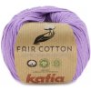FAIR COTTON Katia Farby FAIR COTTON: 49 stredne fialová 100% bavlna