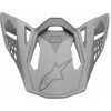 ALPINESTARS šilt pre prilby SUPERTECH S-M10 META, ALPINESTARS (šedý matný, verzia ECE 22.05)