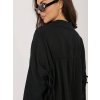 Dámska košeľa IT-KS-3060.23 ITALY MODA Farba: Čierna, Veľkosť: UNI