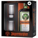 Likér Jägermeister 35% 0,7 l (darčekové balenie 2 poháre)