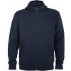 Montblanc unisex celorozopínacia mikina s kapucňou 280 g/m² - Námornícka modrá, L