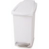 Simplehuman Pedálový kôš Slim 10 l, biela