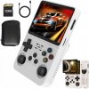 R36S RETRO PRENOSNÁ MOBILNÁ HERNÁ KONZOLA 128GB BIELA S VIAC AKO 15000 HRAMI