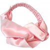 Lucaso Finata Hodvábna čelenka do vlasov - Rose Pink