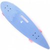 Plastový skateboard - longboard Meteor 91 cm Blue