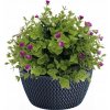 Kvetináč plast čierny Prosperplast 12,3 cm x 23,5 x 12,3 cm