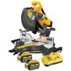 DeWALT DCS781X2 54V AKU FLEXVOLT pokosová pila, 2x9Ah, nabíječka
