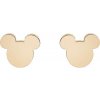 Detské náušnice Disney Mickey Mouse z pozlátenej ocele E600179YL-B.SK