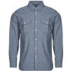 Levis košele s dlhým rukávom Jackson Worker modrá