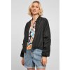 Urban Classics Dámsky bomber Ladies Recycled Batwing Bomber Jacket Farba: Black, Veľkosť: 4XL