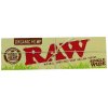 RAW Organic Hemp Single Wide Rolling Papers – prírodné nerafinované rolovacie papiere, 50 listov
