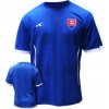 Futbalový dres Slovensko s krížom modrý - XXXL