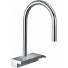 Hansgrohe Aquno Select M81 - Páková kuchynská batéria 170, vyťahovateľná sprška, 3jet, sBox, chróm 73831000