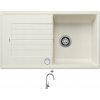 Blanco ZIA 5 S biela soft s excentrom + Blanco MIDA-S chróm 521454