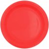 Party Červené papierové taniere 18 cm – 6 ks – jednorazové taniere na párty a oslavy
