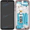 LCD Displej + Dotykové sklo + Přední kryt Motorola Moto G8 Plus (XT2019) - originál