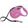 Vodítko Flexi Classic NEW páska XS 3 m ružové (do 12 kg)