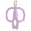Matchstick Monkey Teething Toy and Gel Applicator hryzadielko s kefkou 2 v 1 Lilac 1 ks