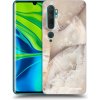 Picasee silikónový čierny obal pre Xiaomi Mi Note 10 (Pro) - Cream marble