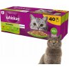 Vlhké krmivo pre mačky Whiskas vrecko mix príchutí 340 g (4 x 85 g)