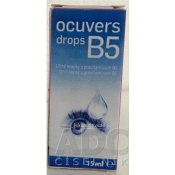 Ocuvers drops B5 očné kvapky 15 ml