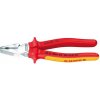 Silové kombinované kliešte 200 mm - 1000V. KNIPEX 02 06 200 (K 02 06 200)