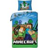 Halantex · Bavlnené posteľné obliečky Svet Minecraft - 100% bavlna - 70 x 90 cm + 140 x 200 cm