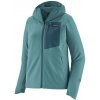Dámska softshellová bunda Patagonia R1 CrossStrata Hoody Veľkosť: S / Farba: modrá