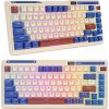 Bezdrôtová mechanická klávesnica Royal Kludge KZZI K75 pre RGB, Moment Switch (retro modrá)
