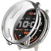 PROTEMIO 105091 TPU FULL COVER Kryt pre Amazfit Active 2 strieborný