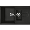 Granitový drez Sinks AMANDA 780.1 Metalblack